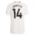 Manchester United Christian Eriksen #14 Tredje matchtröja 2023-24 Kortärmad Billigt